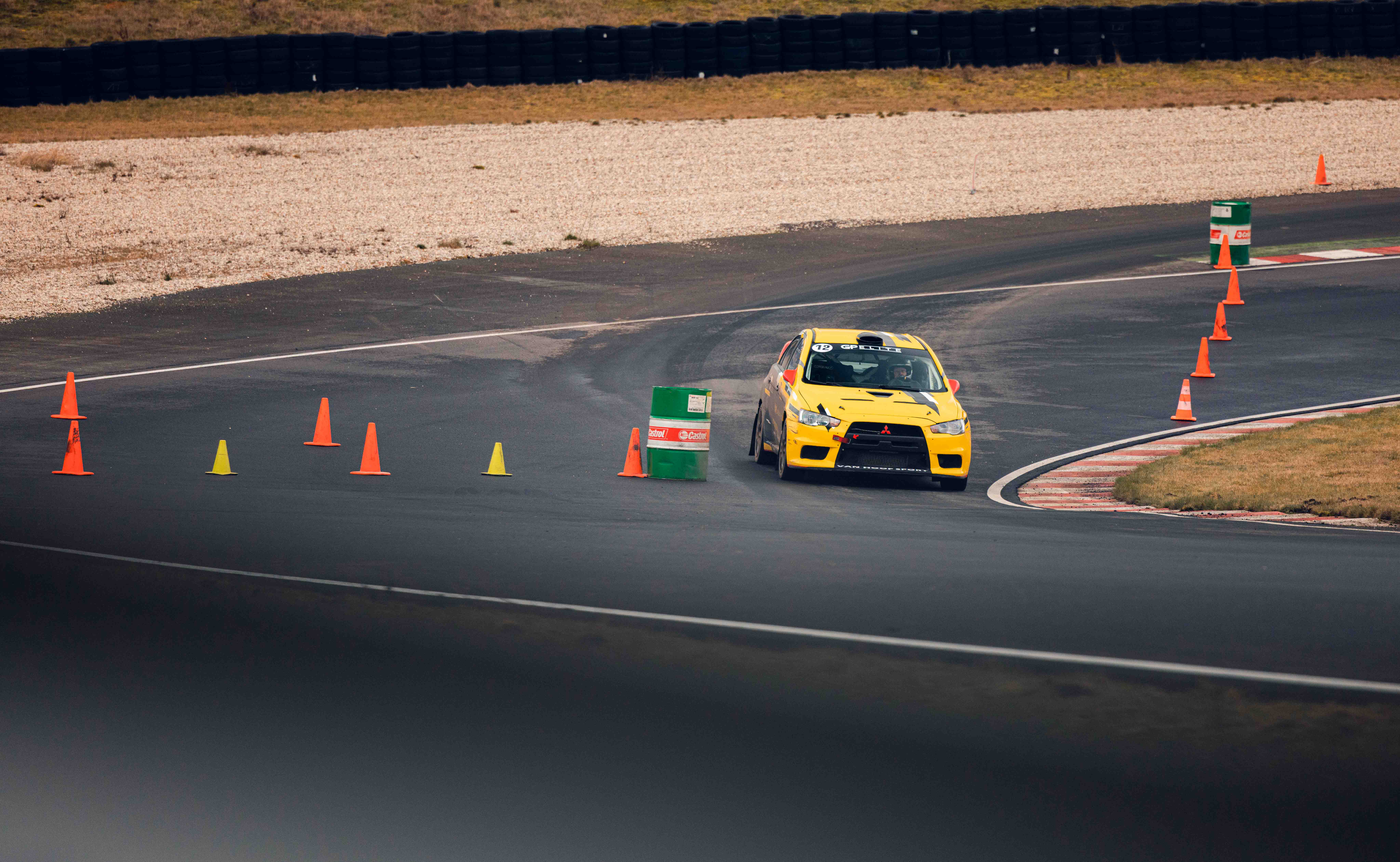 Rallytraining 1 Meppen - Mitsubishi Evo