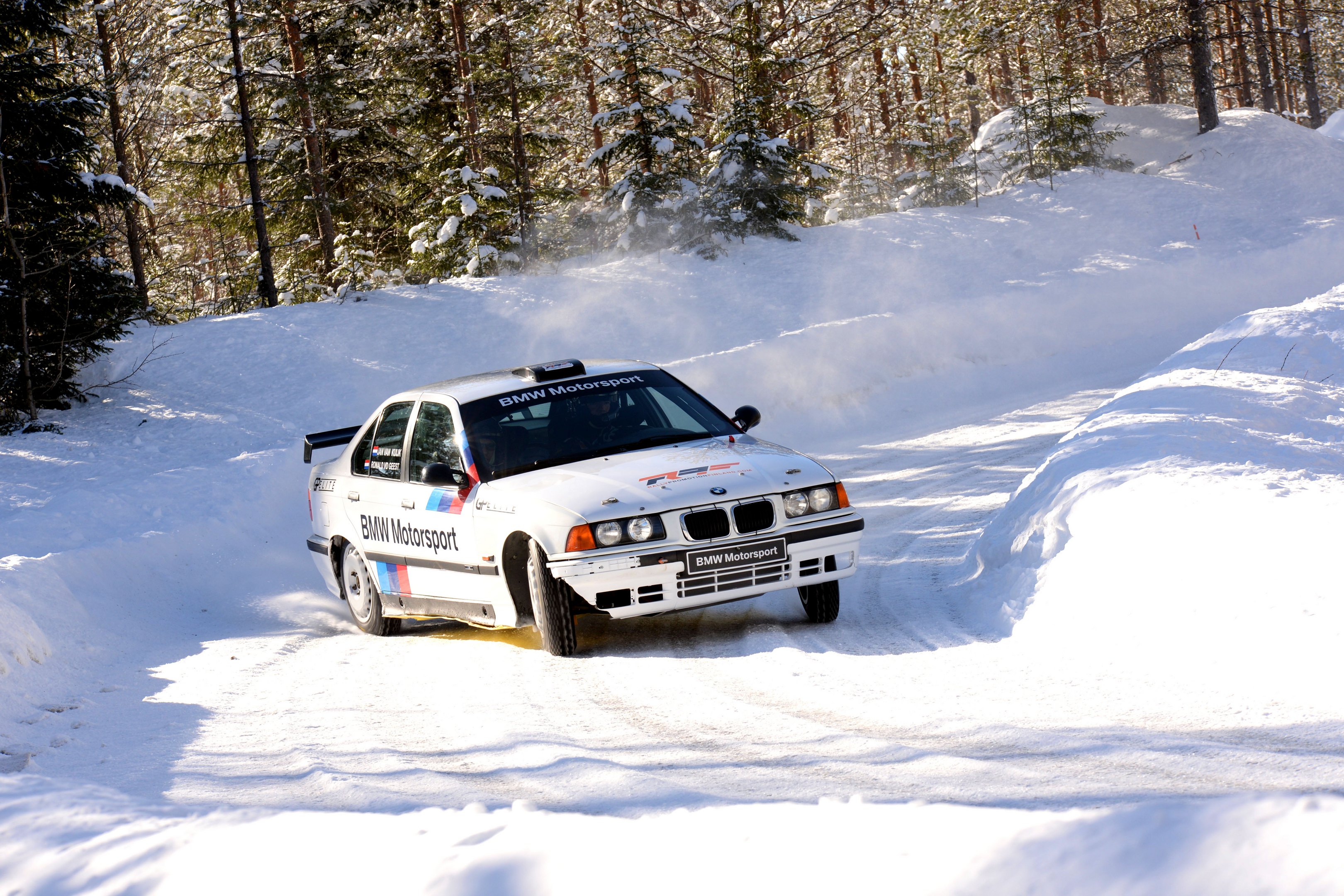Rallytraining in Finland